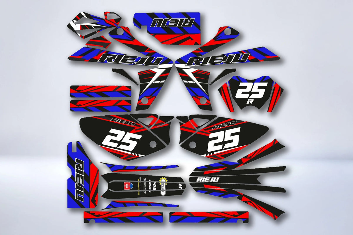 Dekor-Kit RIEJU MRT 2009-2021 - HAZARD