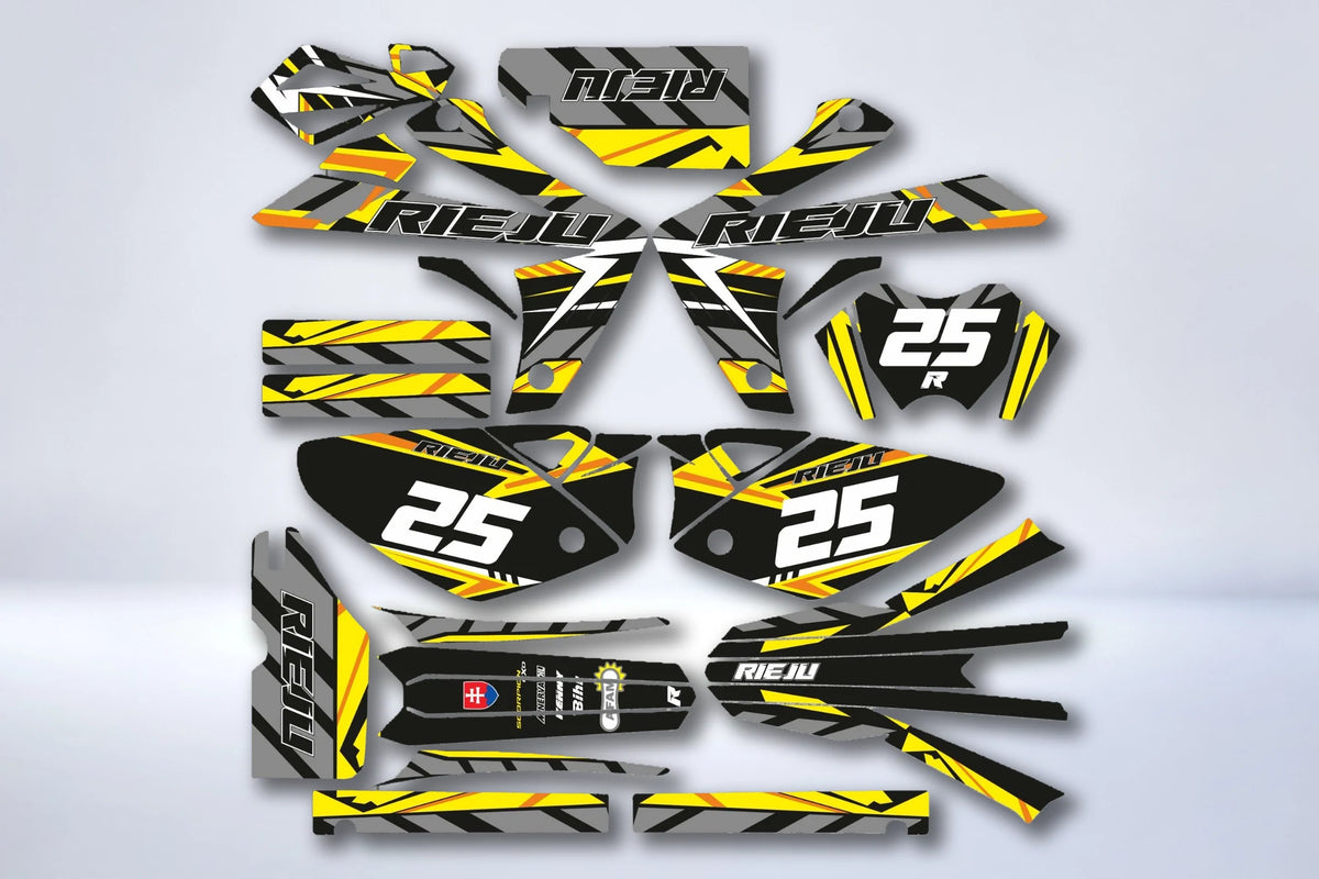 Dekor-Kit RIEJU MRT 2009-2021 - HAZARD