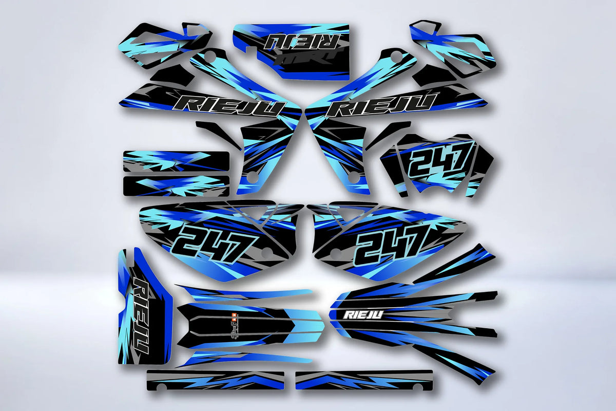 Dekor-Kit RIEJU MRT 2009-2021 - BLIZZARD