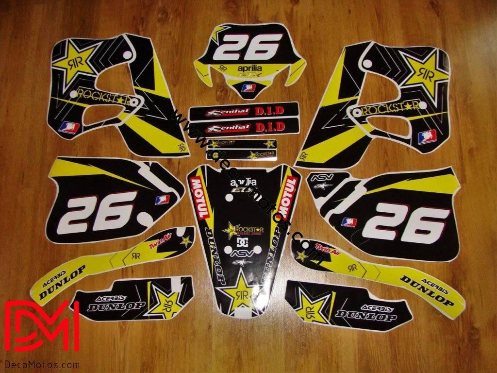 APRILIA ETX - ROCKSTAR graphics kit