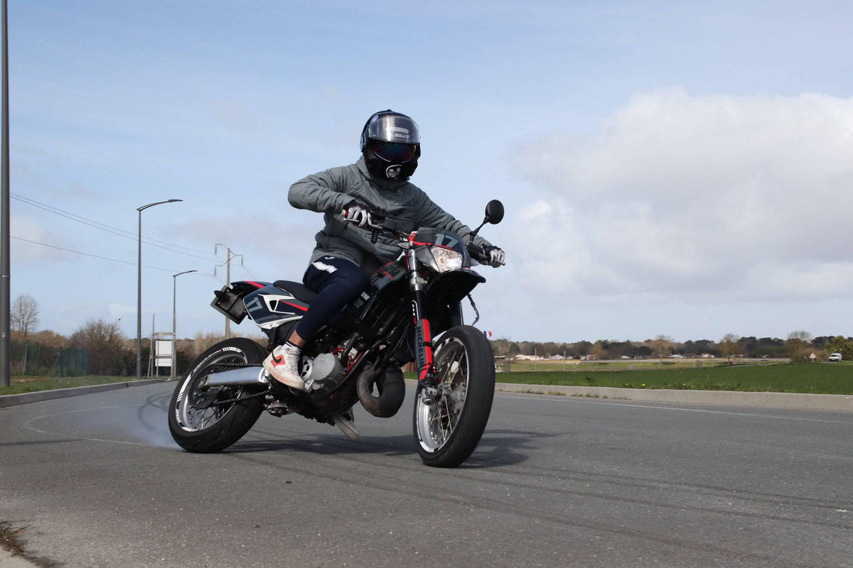 Kit Déco APRILIA MX 125 - BLACK AND RED