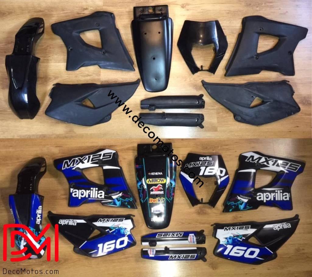 Kit Déco APRILIA MX 125 - BLUE
