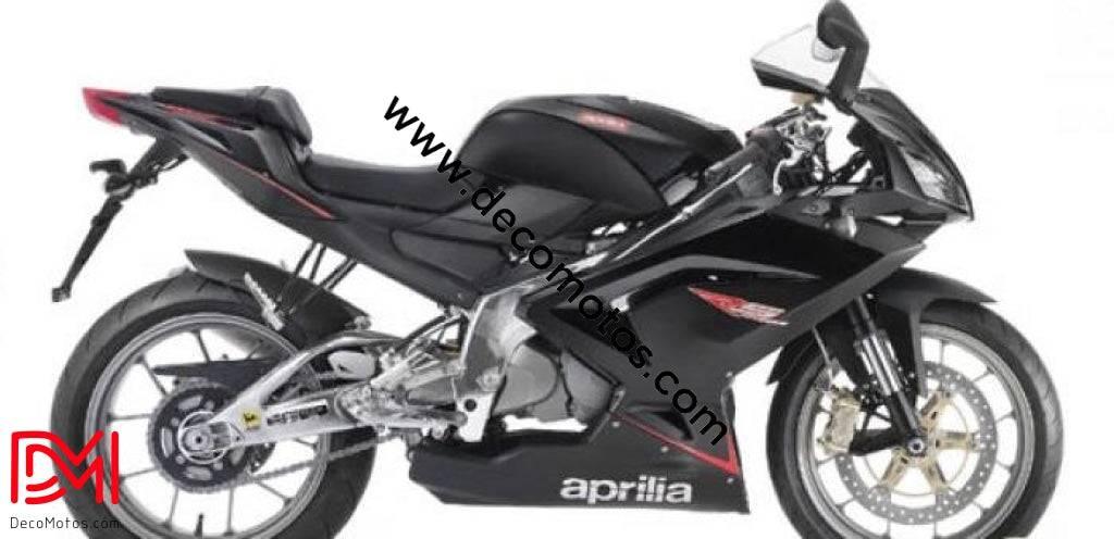 Kit déco APRILIA RS 125 après 2006 (2010) - NOIR