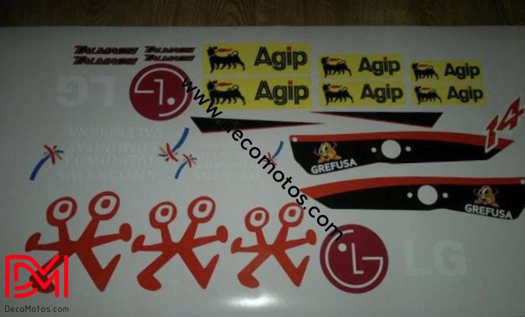 graphics kit APRILIA RS 125 after 2006 - BANCAJA