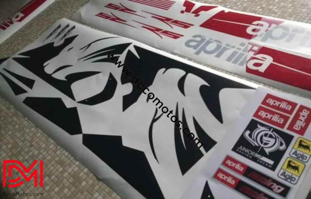 Kit déco APRILIA RS 125 après 2006 - LION BLANC