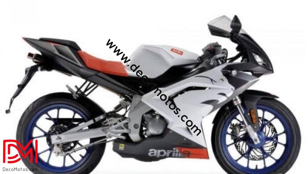 graphics kit Aprilia RS 50 AFTER 2006 - WHITE