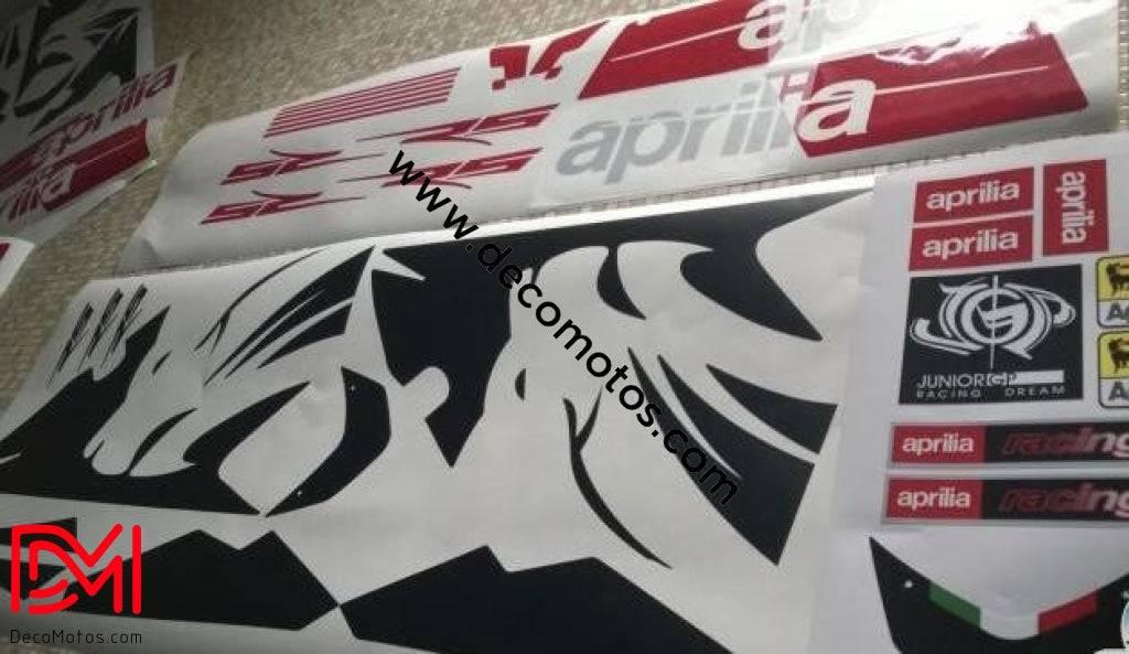 graphics kit Aprilia RS 50 AFTER 2006 - WHITE