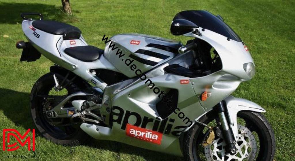 graphics kit Aprilia RS 50 BEFORE 1998 - SILVER