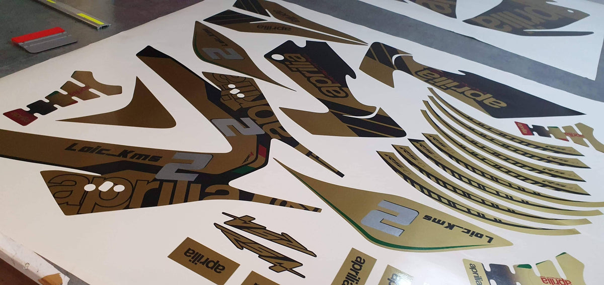 graphics kit Aprilia RS4 - GOLD