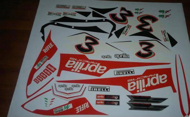 graphics kit Aprilia SR 50 2006-2020 - RACE REPLICA