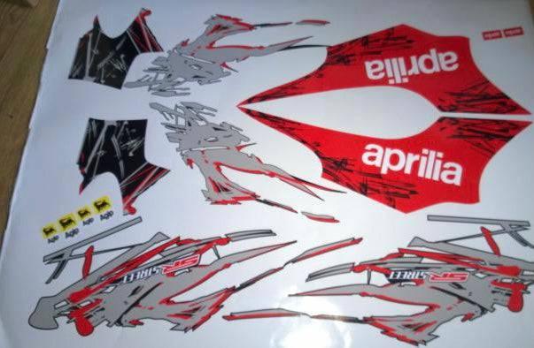 kit gráfico Aprilia SR 50 STREET - BLAZE