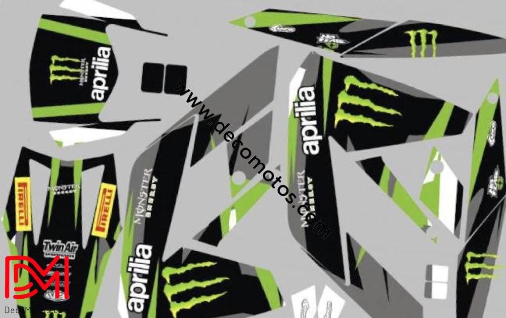 Kit Déco APRILIA SX 125 2005-2015 MONSTER