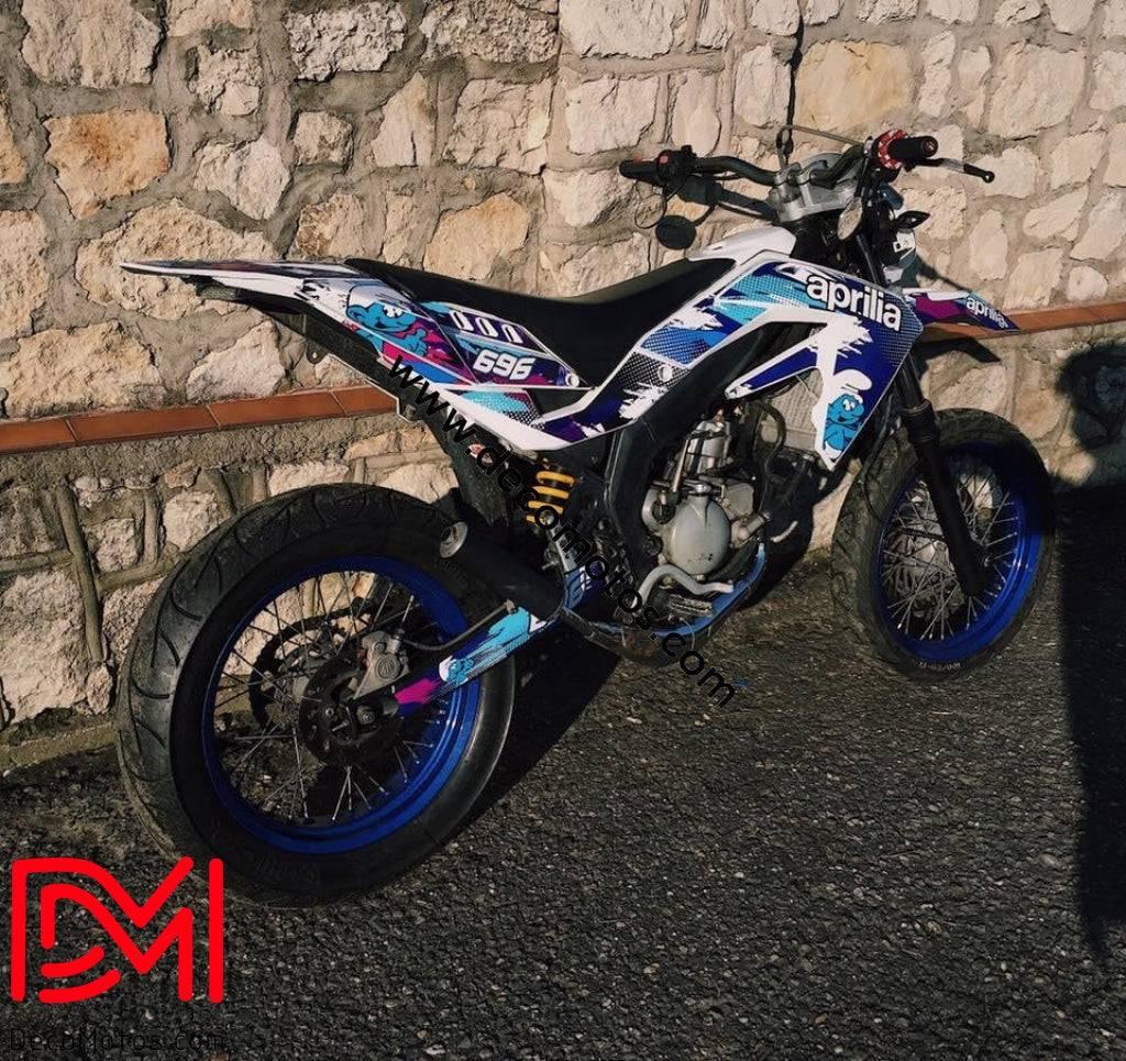 Kit Déco APRILIA SX 125 2005-2015 SCHTROUMPF ÉDITION
