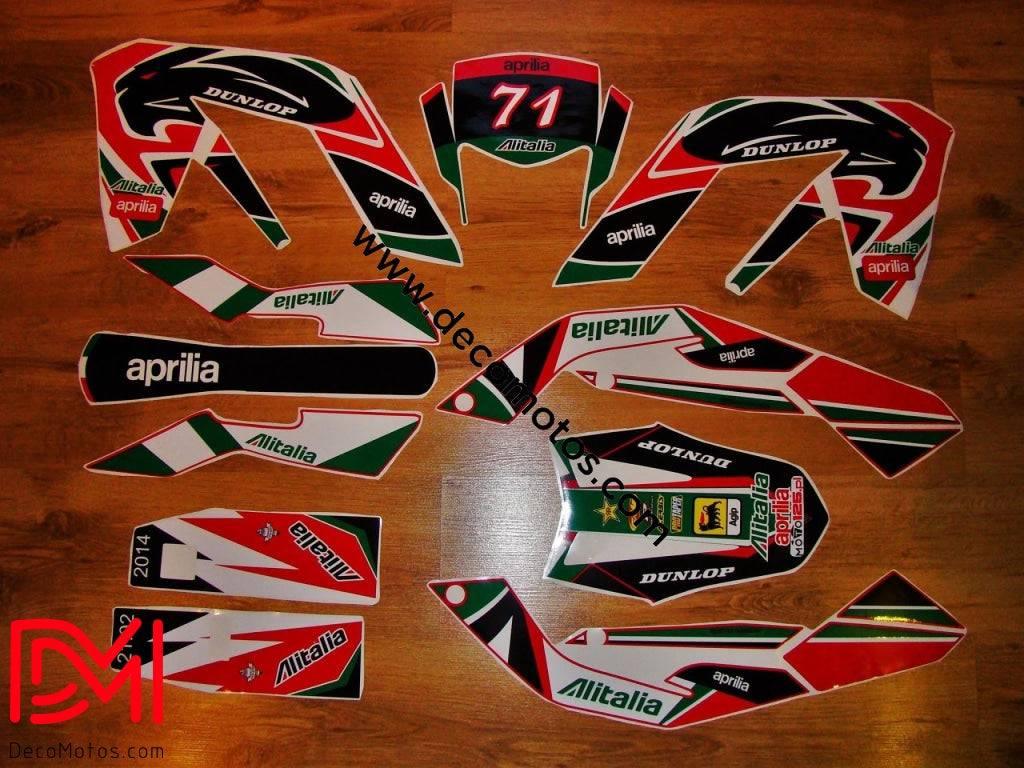 graphics kit Aprilia SX 50 2006-2017 - ALITALIA