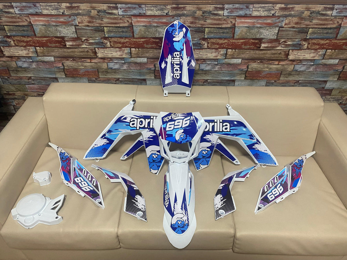 graphics kit Aprilia SX 50 2006-2017 - SCHTROUMPF
