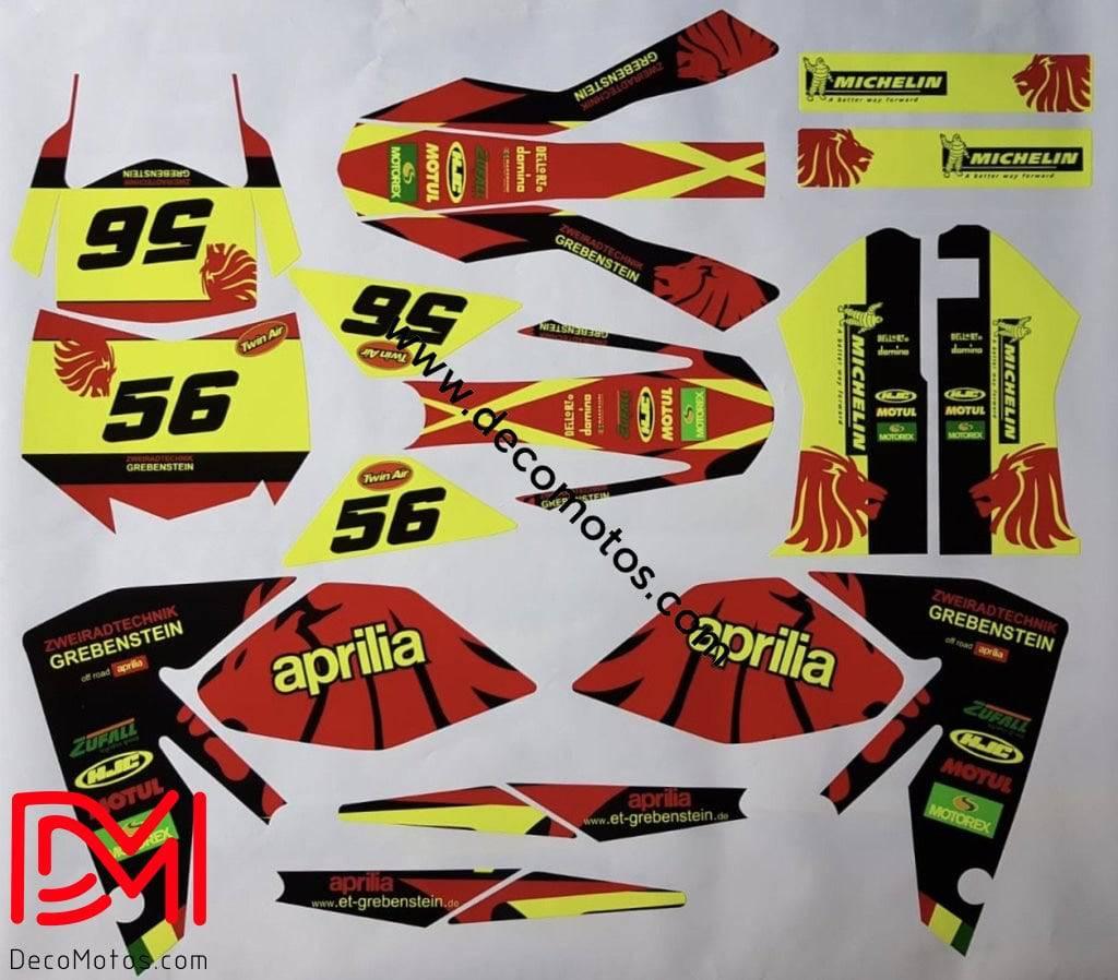 Kit déco FLUO - Aprilia SXV RXV 450-550