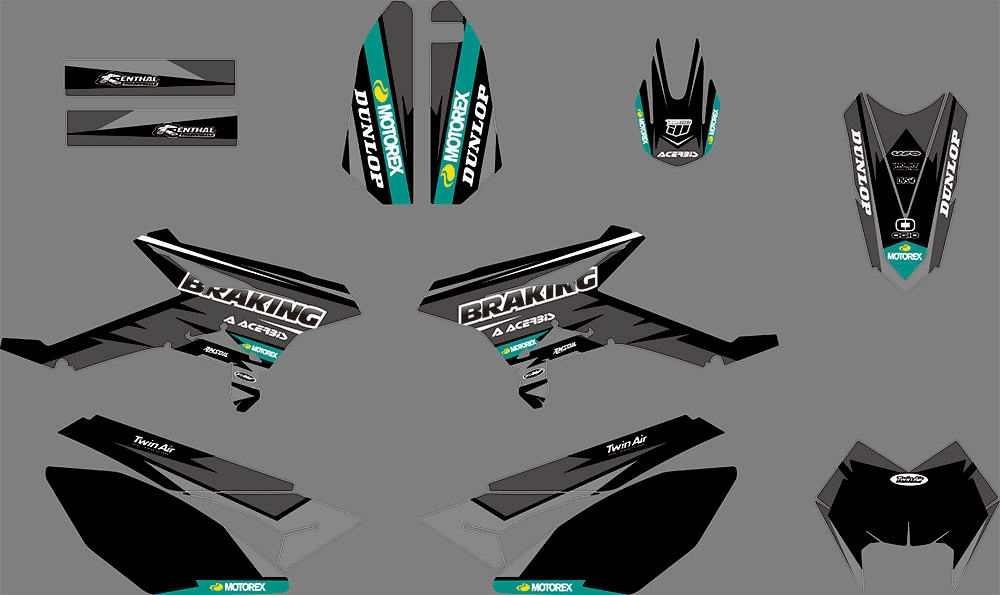 Dekor-Kit BETA 50 RR 2011-2020 - BRAKING
