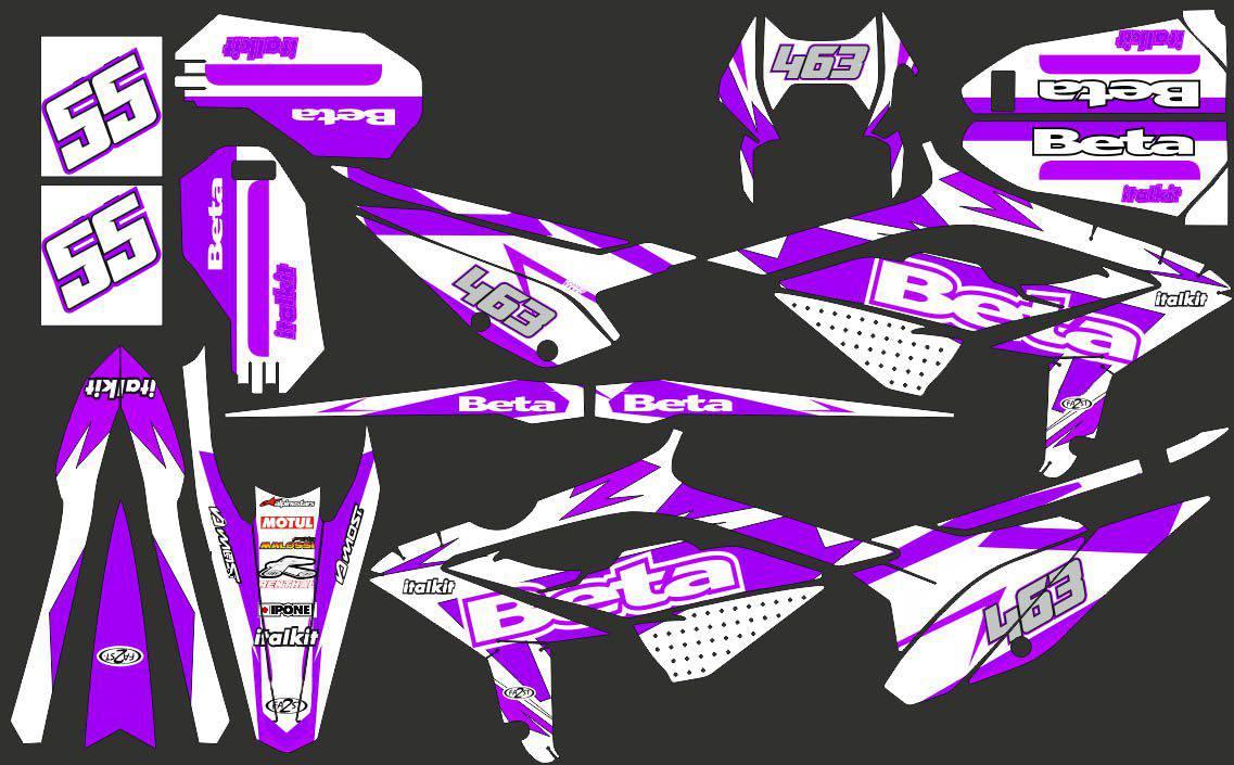 Kit Déco Beta 50 RR 2021-2025 - BOOST