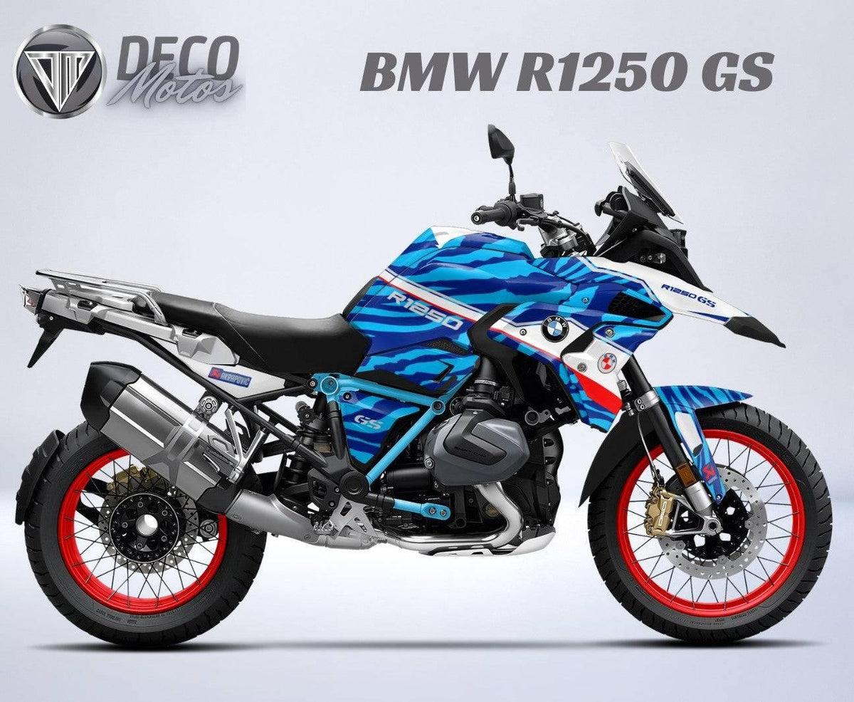 Kit déco BMW R1250 GS 2017-2023 - ZEBRA