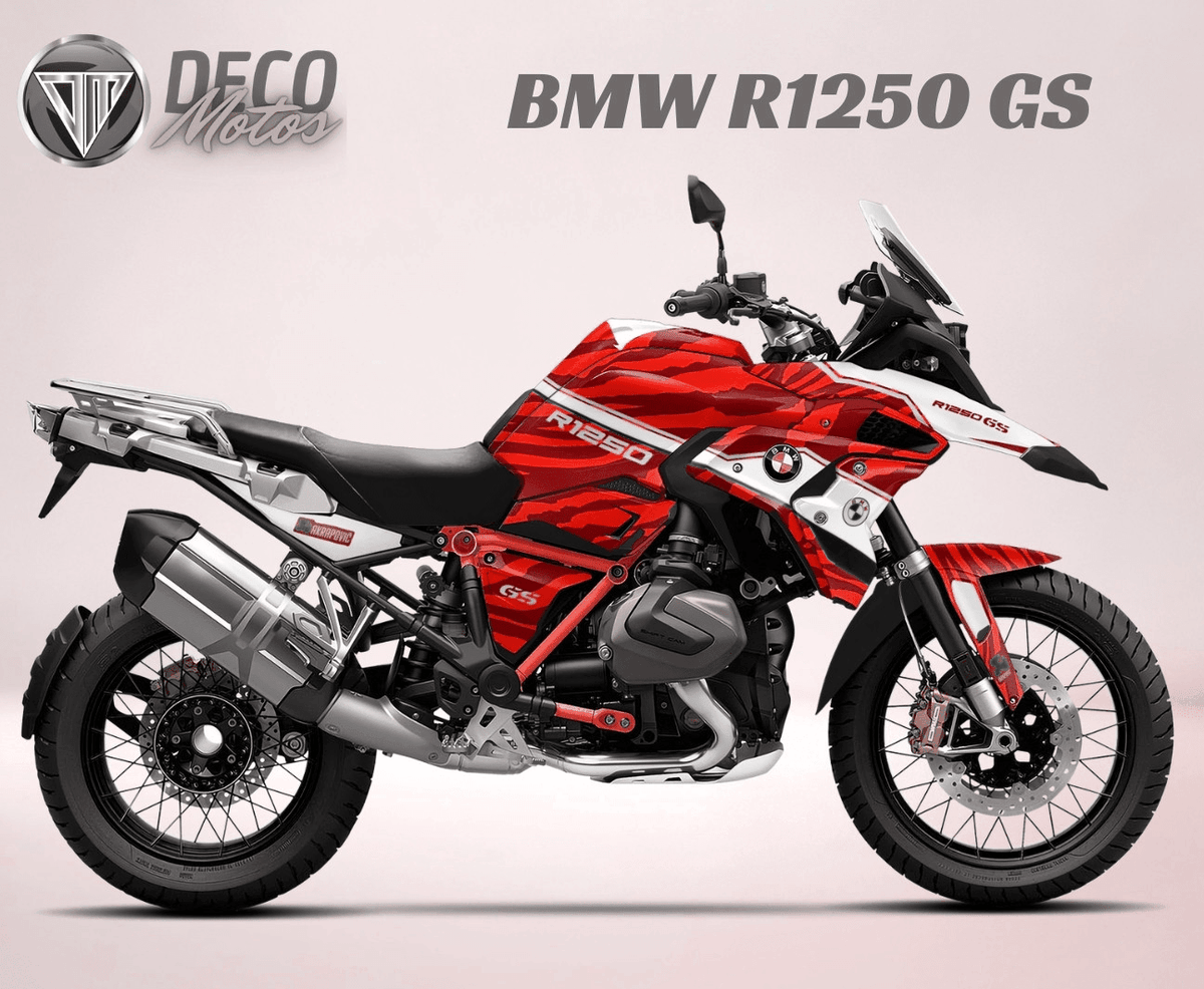 Kit déco BMW R1250 GS 2017-2023 - ZEBRA