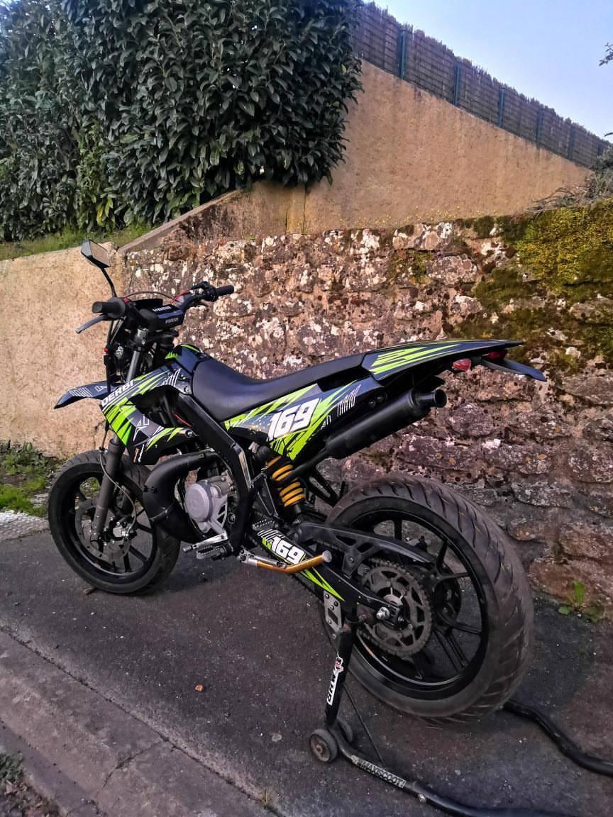 graphics kit DERBI fairings Victoria Bull Tun'R Green