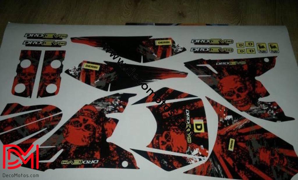 Dekor-Kit DERBI DRD EVO ORIGINAL