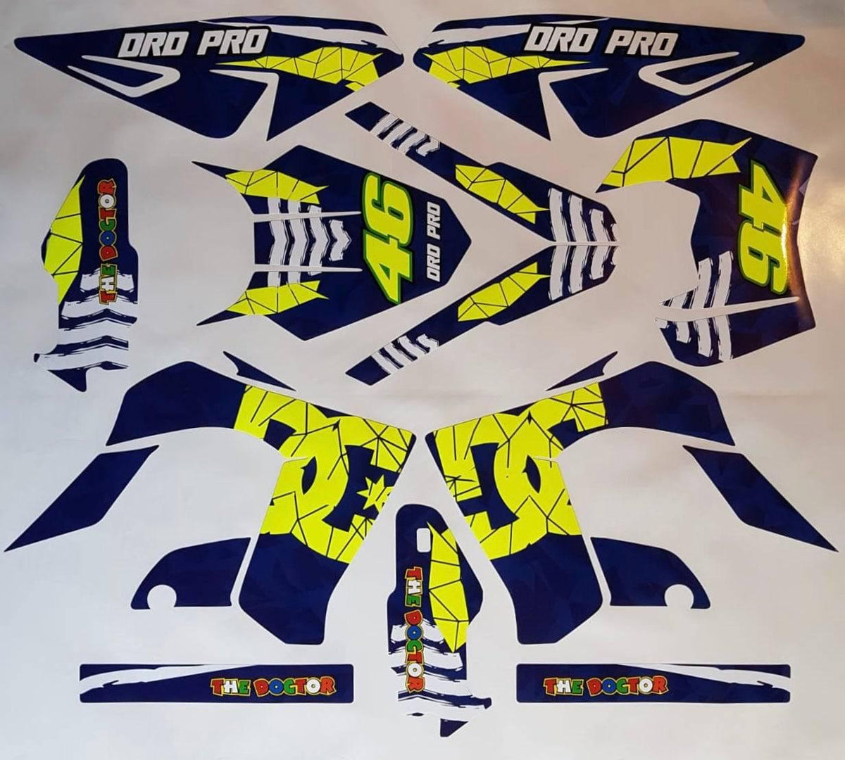 Kit Deco DERBI DRD PRO DC SHOES (Fluo en option)