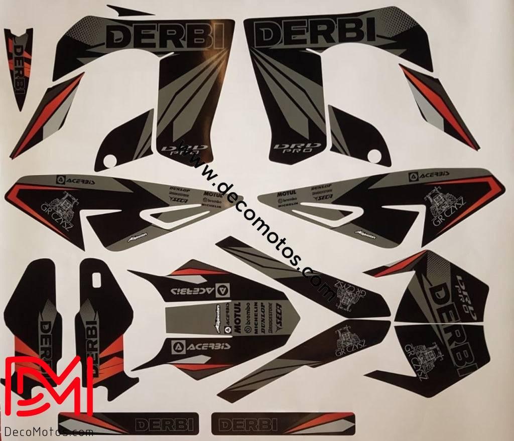 graphics kit DERBI DRD PRO GREY