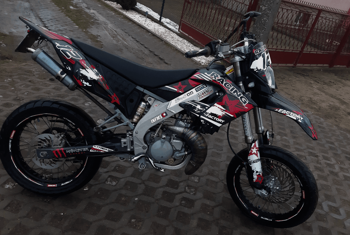 graphics kit DERBI DRD PRO RED RACING