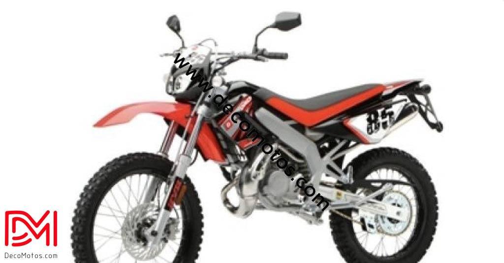 Dekor-Kit DERBI DRD RACING 2004-2009 - 85. JUBILÄUM ROT