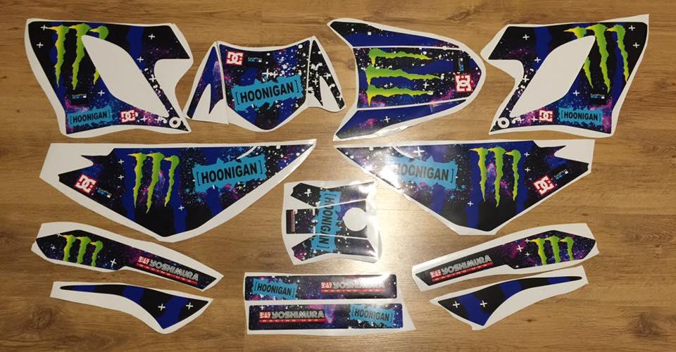 graphics kit DERBI DRD RACING 2004-2009 - MONSTER GALAXY