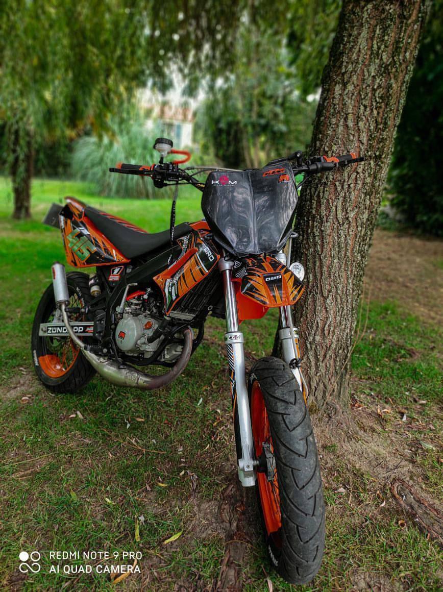 graphics kit DERBI DRD RACING 2004-2009 - ORANGE