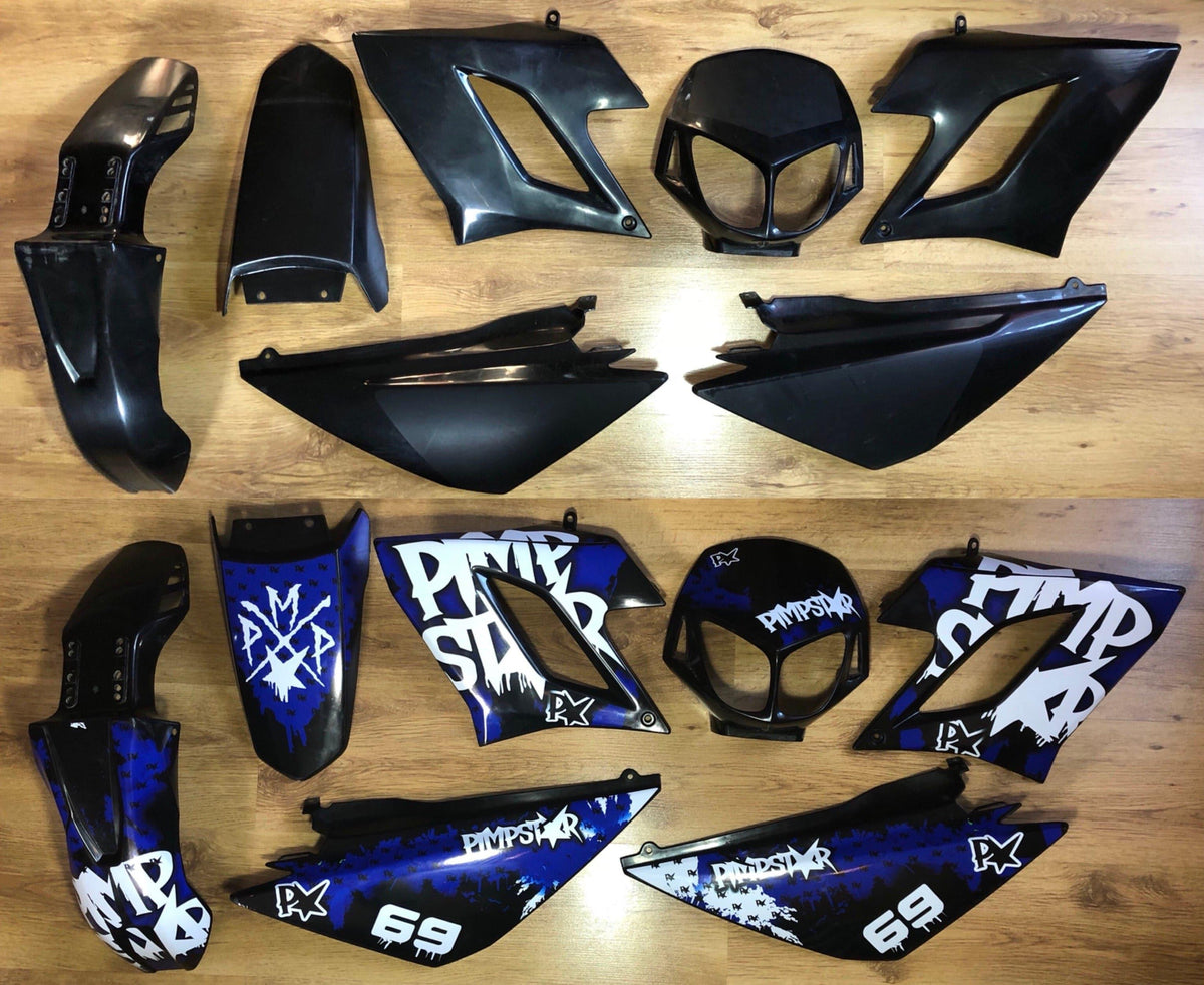 graphics kit DERBI DRD RACING 2004-2009 - PIMPSTAR #3