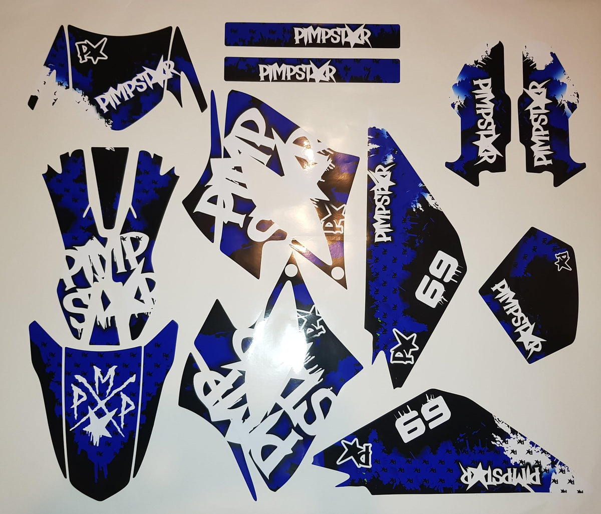 graphics kit DERBI DRD RACING 2004-2009 - PIMPSTAR #3