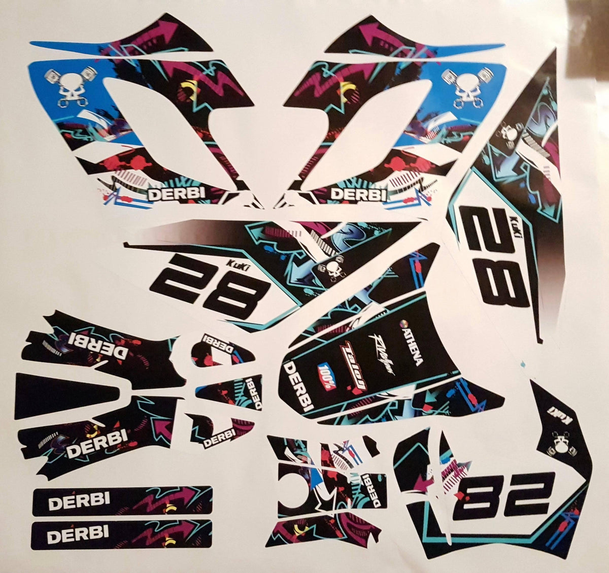 kit grafiche DERBI DRD RACING 2004-2009 - URBAN