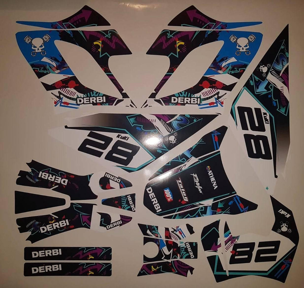 kit grafiche DERBI DRD RACING 2004-2009 - URBAN
