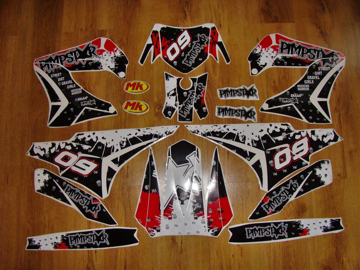 Dekor-Kit DERBI PLASTIQUE TNT PIMPSTAR