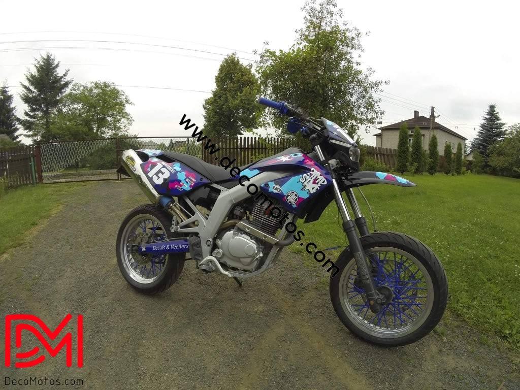 Kit Deco DERBI Senda SM 125 Baja - CAMO