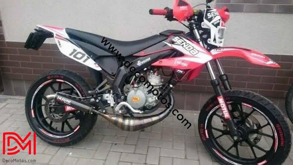 Deco Kit DERBI X-TREME / RACING 2011-2017 - SENDA