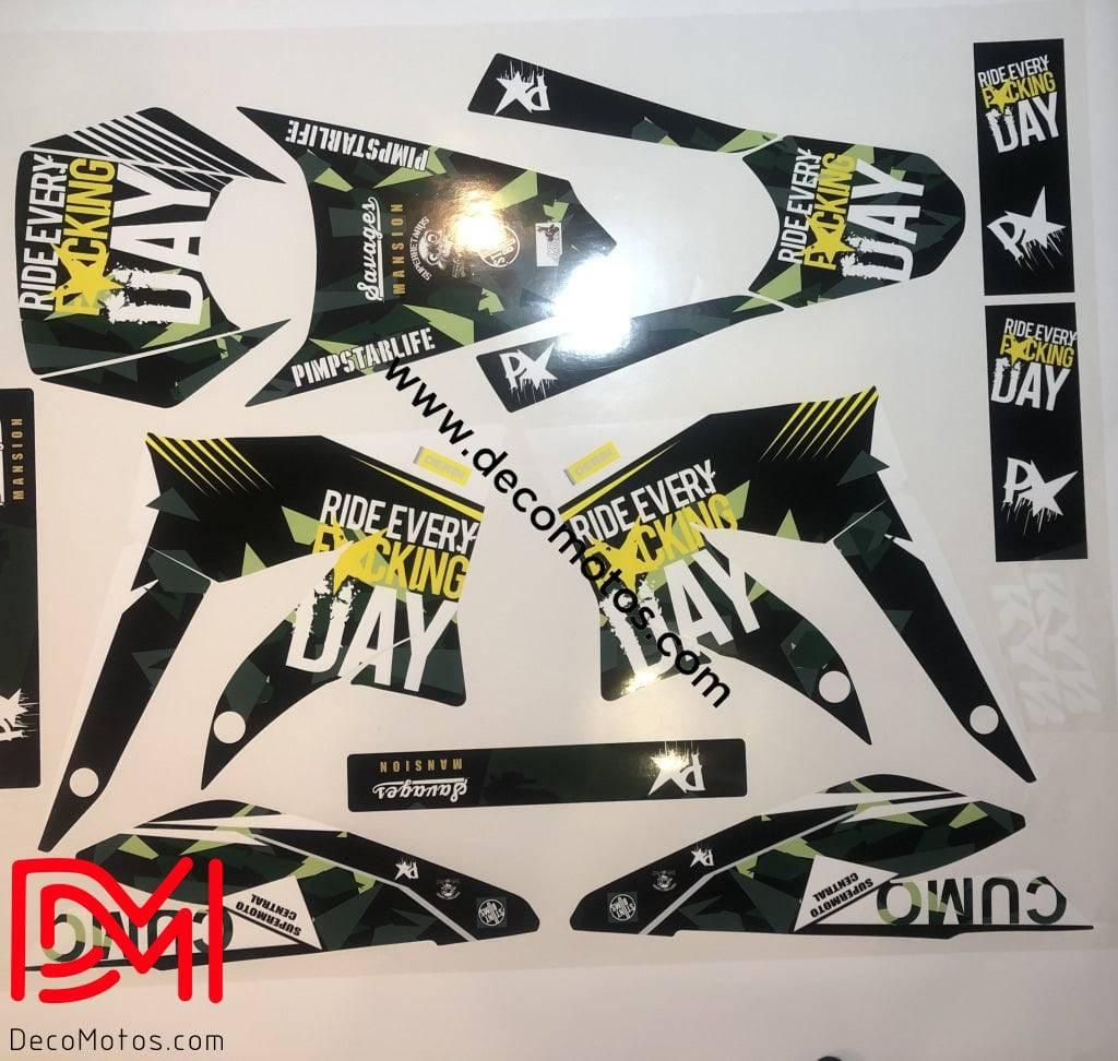 graphics kit REFD - DERBI XTREME / RACING 2011-2017