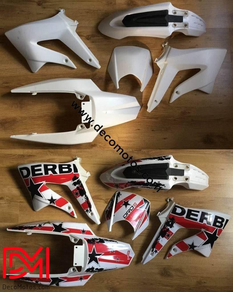 kit grafiche STAR - DERBI XTREME / RACING 2011-2017
