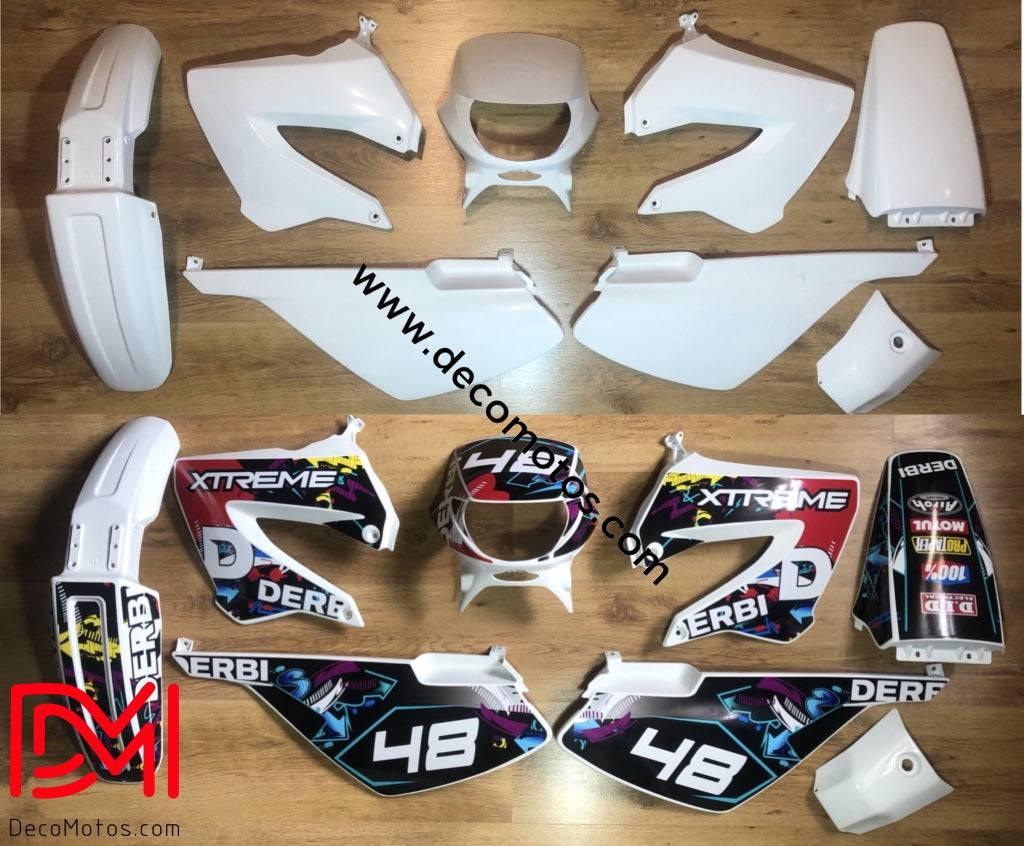 Kit Déco DERBI XTREME XRACE AVANT 2011 - MULTI