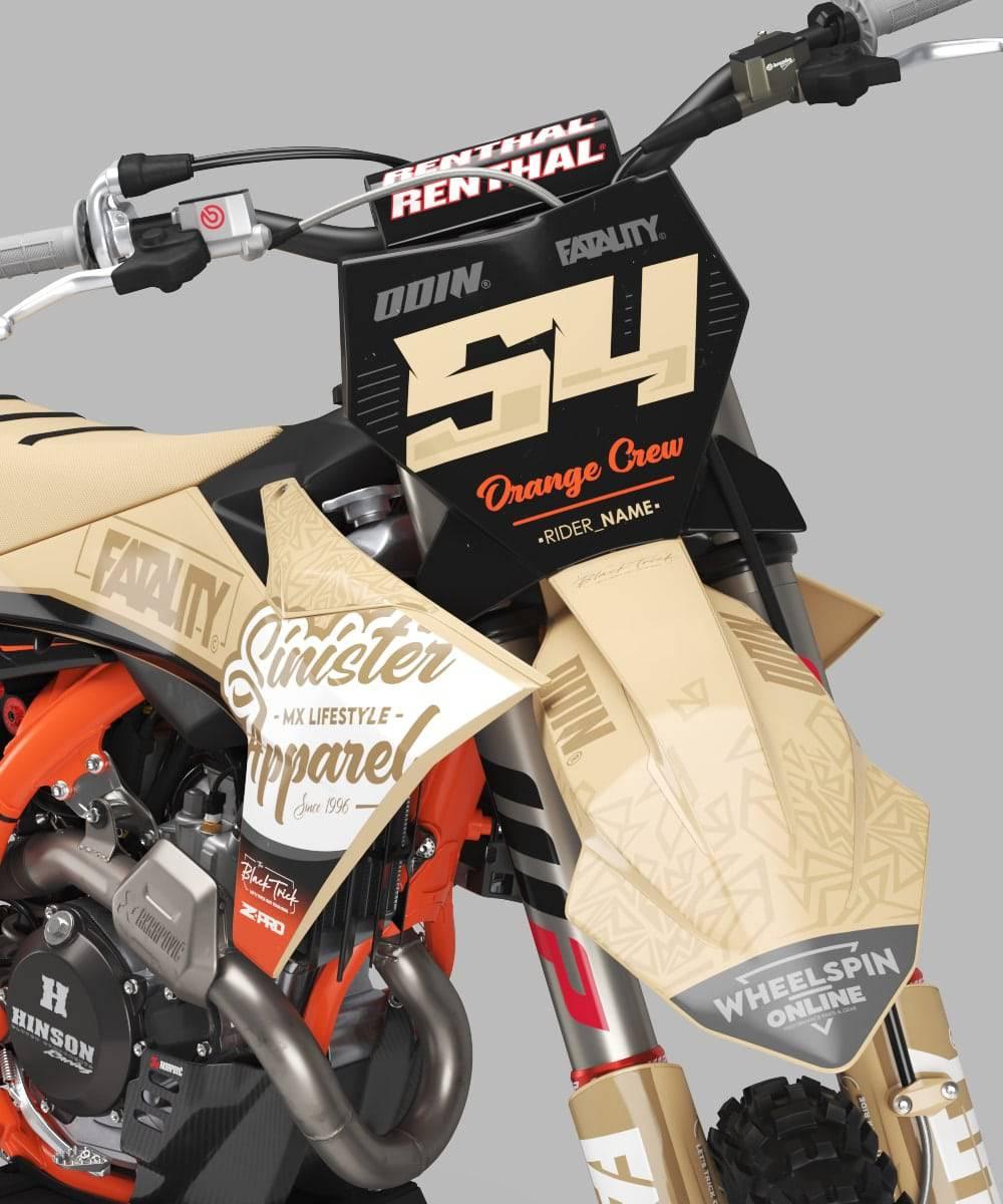 KTM graphics kit adaptable to all models - SAHARA