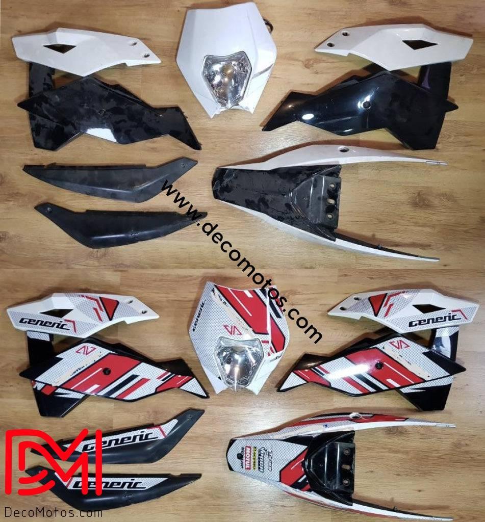 Kit Déco Generic Trigger - GREY RED