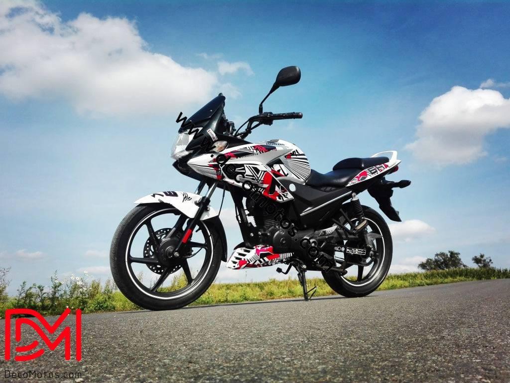 Kit Déco HONDA CBF 125 - WHITE RED