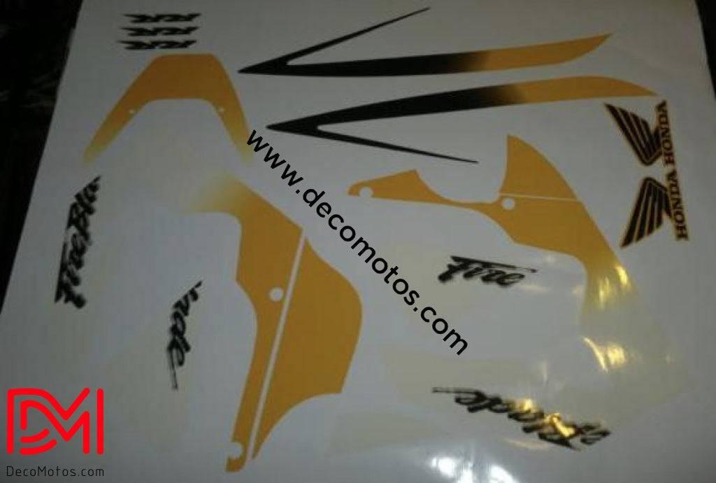 HONDA CBR 900 RR graphics kit - YELLOW BLUE