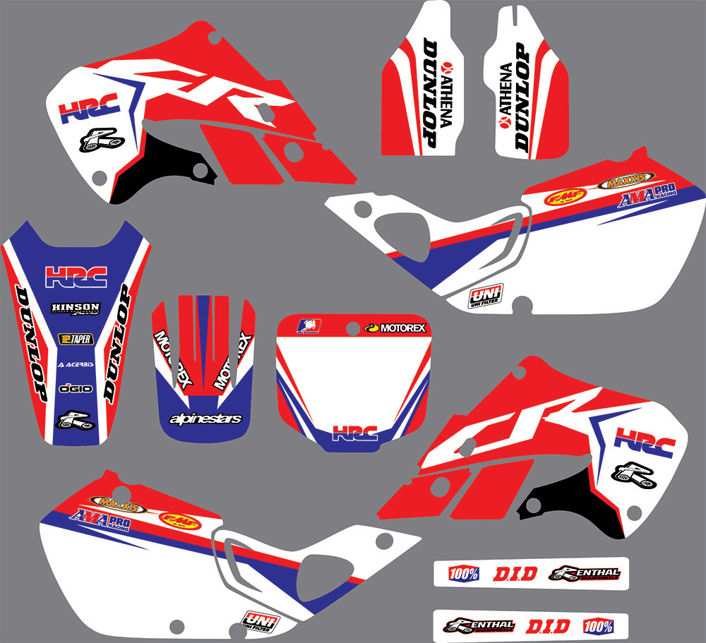 Graphics kit HONDA CR 125-250 1997-1999 - HRC