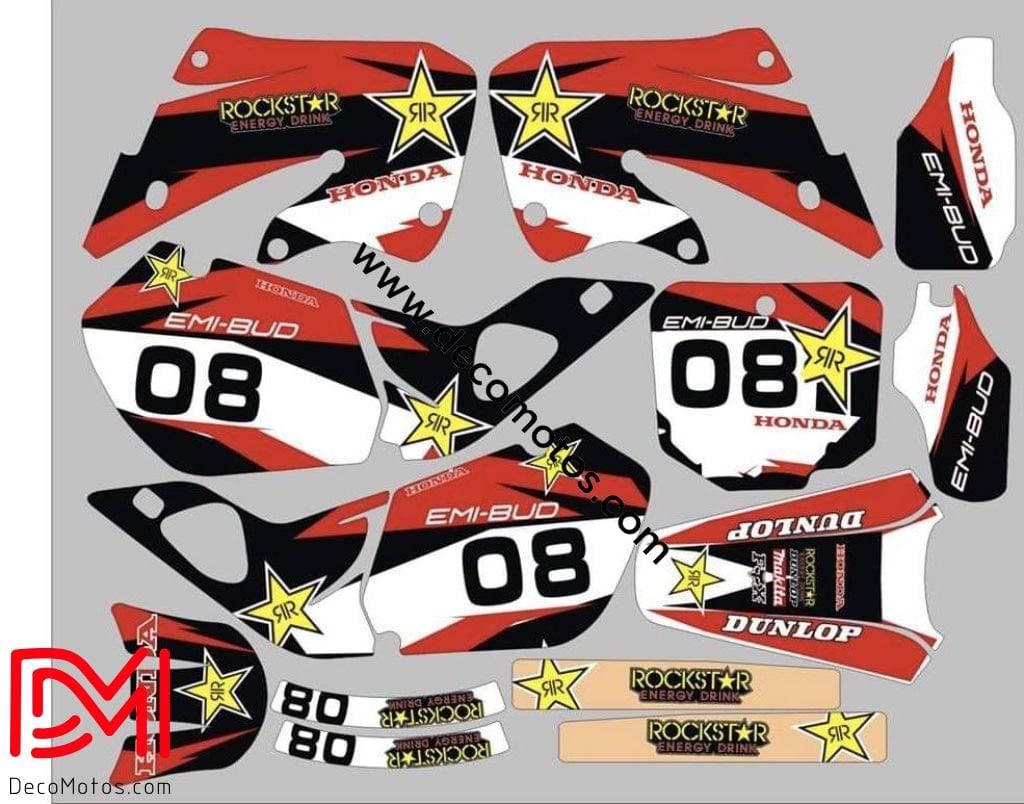 Kit Déco HONDA CR 125-250 1998-1999 - ROCKSTAR