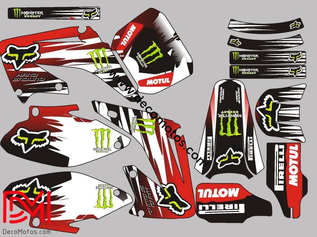 graphics kit HONDA CR 125-250 2002-2013 - FOX MONSTER