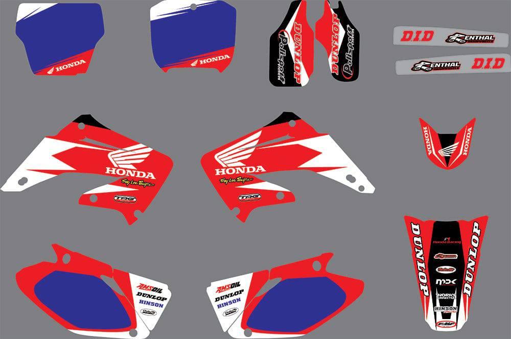 Kit Déco HONDA CR 125-250 2002-2013 - SIMPLE